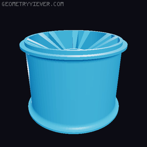 OpenRCF1 Improved Square Axle 3D model thumbnail