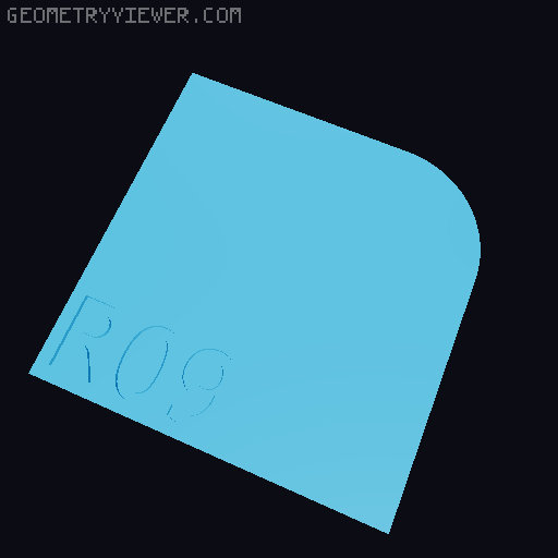 Radius Gauge - Convex & Concave 3D model thumbnail