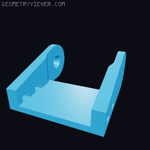 Ender 3 Cable Chain 3D model thumbnail