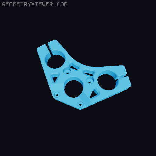 Mostly Printed CNC Primo F-25mm MPCNC 3D model thumbnail