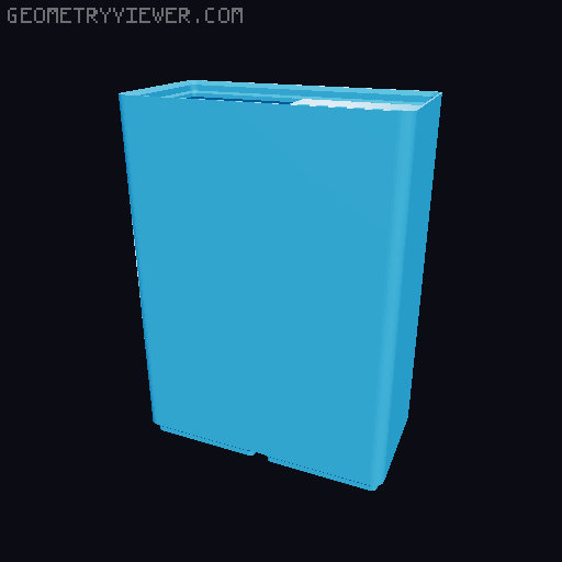 Gridfinity cups height 16 (116mm) collection 3D model thumbnail