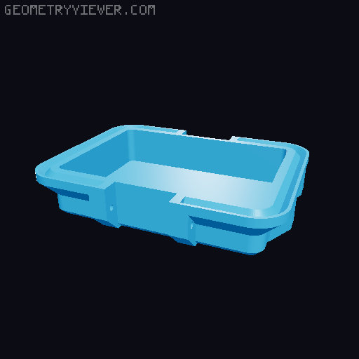 Parametric Rugged Box V2 (for FreeCAD) 3D model thumbnail