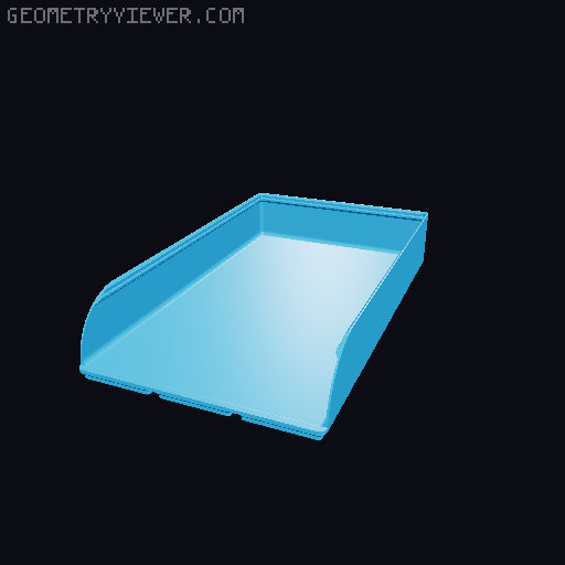 Gridfinity rouded bins collection all sizes 3D model thumbnail
