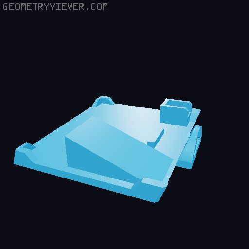 Air Quality Monitor 3D model thumbnail