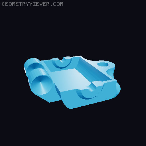 K1/K1 Max Filament Cleaner 3D model thumbnail