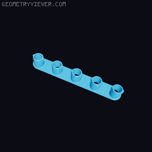 V10 Engine Turbocharged working belt driven Model (printer optimized) 3D model thumbnail