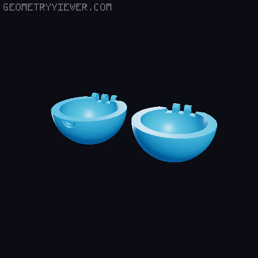 Lifesize Pokeball! 3D model thumbnail