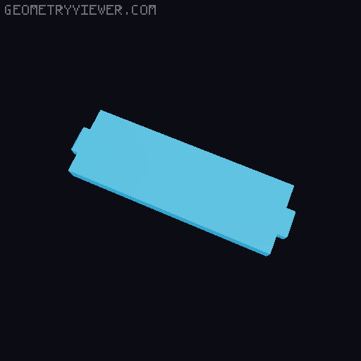 DDD Printable Wall Control System 3D model thumbnail