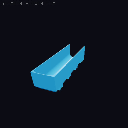 Modular Drawer Organizer Remix 3D model thumbnail