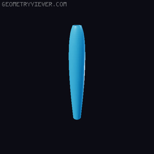 Fishing Float Bobber 3D model thumbnail