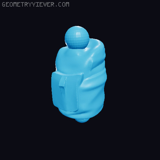 Jointed Astronaut 3D model thumbnail
