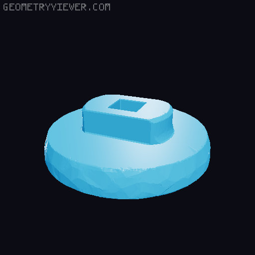Panda Bear Bobblehead 3D model thumbnail