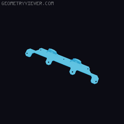 GEN2 - Large Drawer - RatRig4 adaptor 3D model thumbnail
