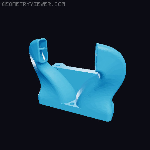 EVA APUS extruder and XG hotend 3D model thumbnail