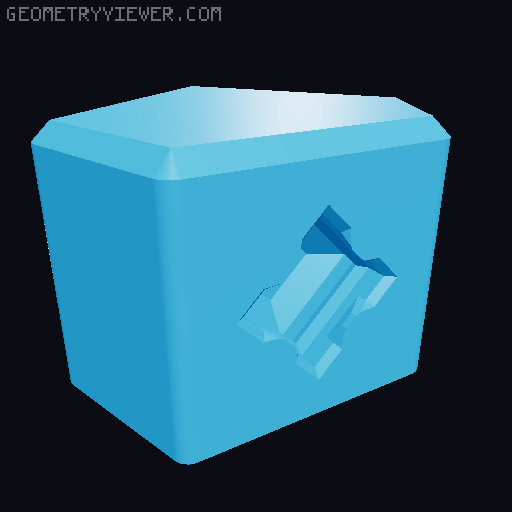 PrintagorasBlok for PrintABlok 3D model thumbnail
