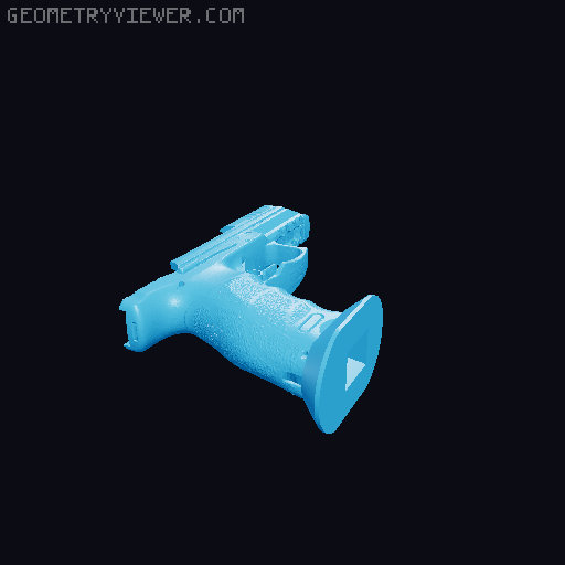 HK VP9 Ace XR VR handset 3D model thumbnail