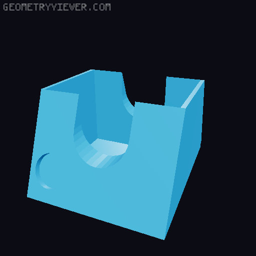 Rolling Deck Box 3D model thumbnail