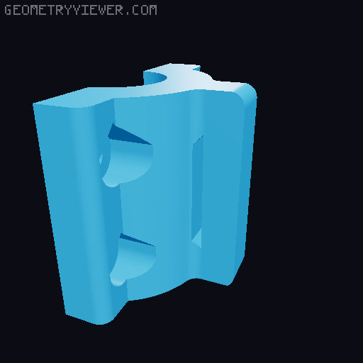 Scooter / Bike Phone Stand Mount (M365) 3D model thumbnail