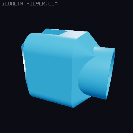Absolute Batman: Axe head 3D model thumbnail