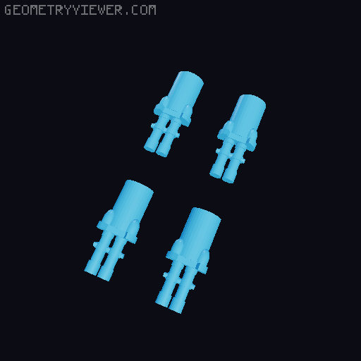 Star Wars Venisa Doza's X-Wing 3D model thumbnail