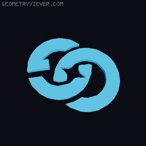 "Doors" with the OG Star Tech logo 3D model thumbnail