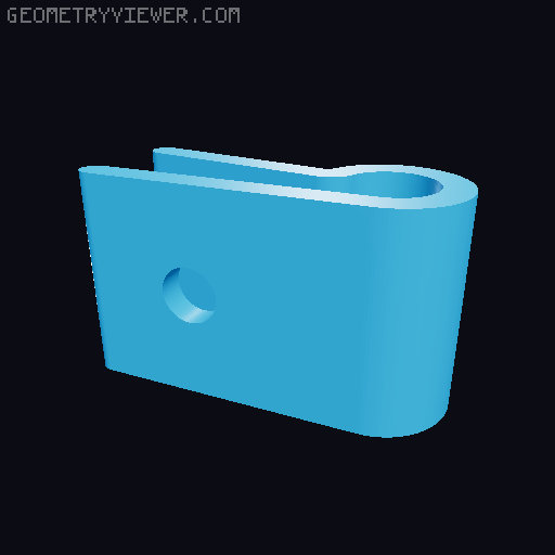 Cable Clamps Clips 3D model thumbnail
