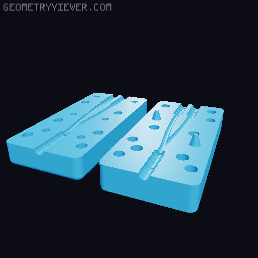 K1/K1C/K1 SE CFS Y Splitter 3D model thumbnail