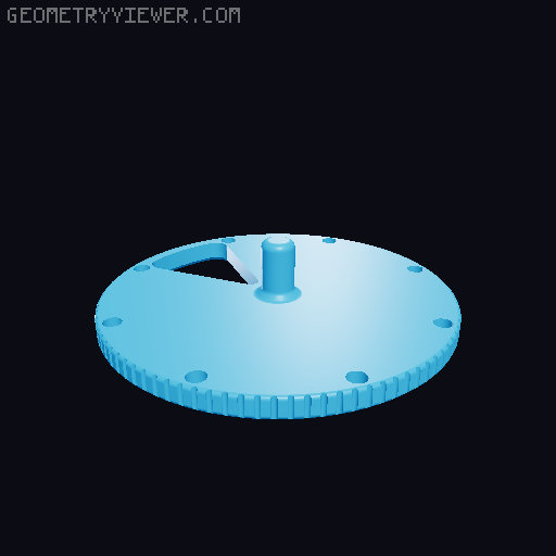 Pill Box weekly organizer V2 3D model thumbnail