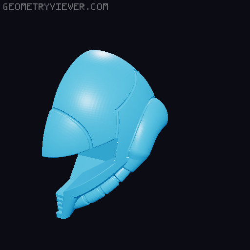 Samus from Metroid Articulated Figure 3D model thumbnail