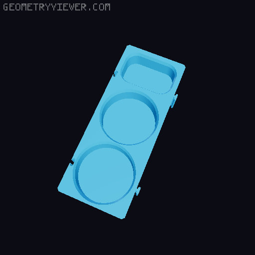 Vallejo / Citadel modular Paint rack 3D model thumbnail