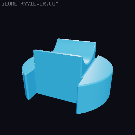 Support for shower shampoo 3D model thumbnail