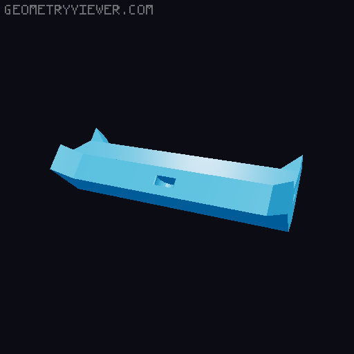 openGrid - Angle connector 3D model thumbnail