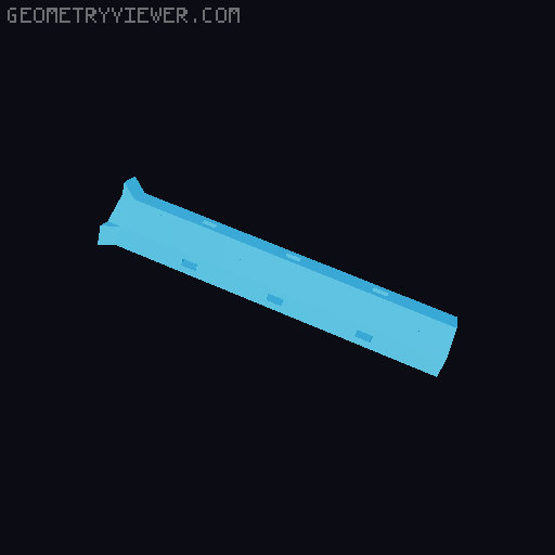 openGrid - Angle connector 3D model thumbnail