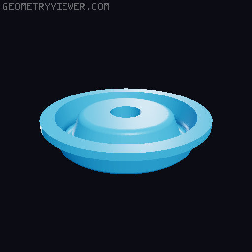 CMF Phone 2 Backplate with Pop Socket 3D model thumbnail
