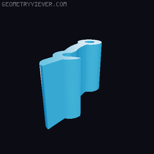 Rugged Box - Card Box 3D model thumbnail