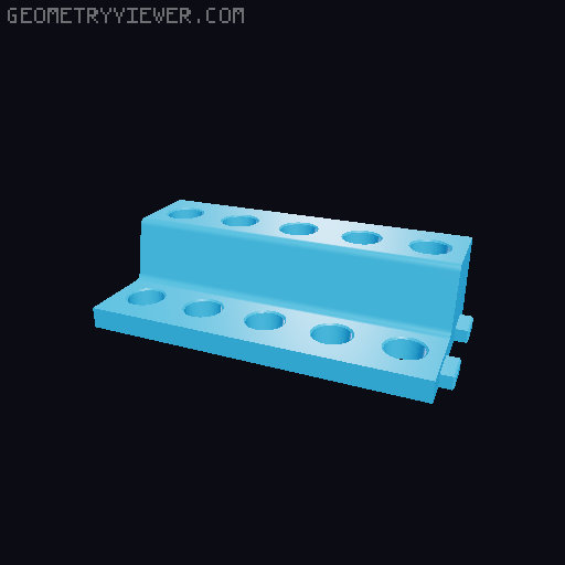 DDD Printable Wall Control System 3D model thumbnail
