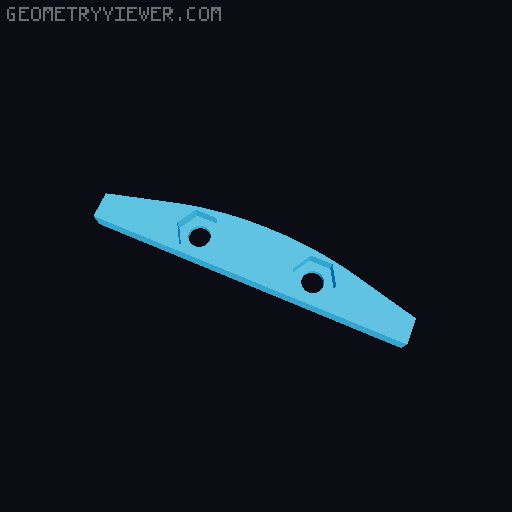 OpenRC F1 Rear Suspension 3D model thumbnail