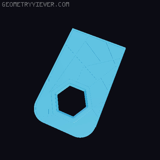 The Filter for Trident (magnetic) 3D model thumbnail