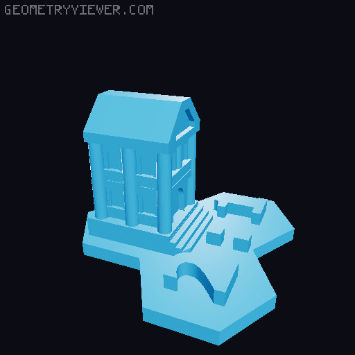 Catan + Cities & Knight + Seafarers 3D model thumbnail