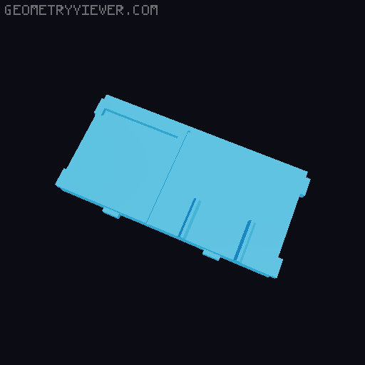 Star Trek TOS Tricorder Remix 3D model thumbnail
