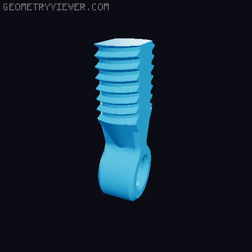 Fishing Float Bobber 3D model thumbnail