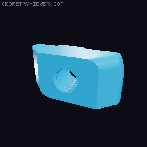 T-Nut 3D model thumbnail