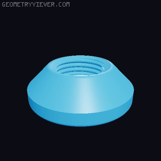 Pad for Headphone Clamp 3D model thumbnail
