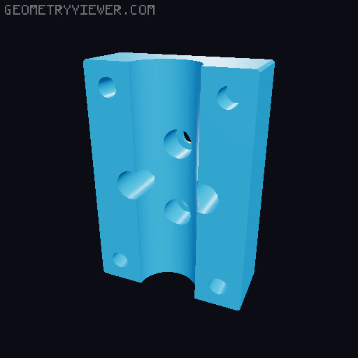 Remix/alternate parts for Adafruit heat set insert press. 3D model thumbnail