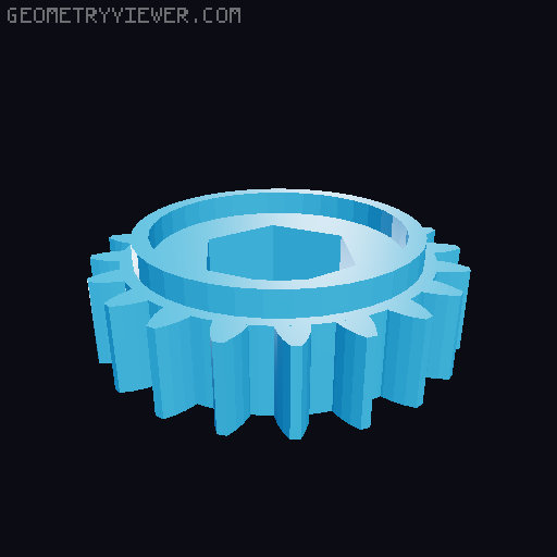 Mechanical Heart (Modified Parts) 3D model thumbnail