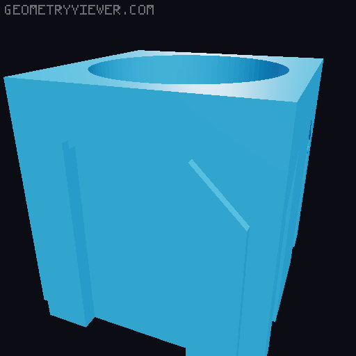 Coffee Blocks: Aeropress and Aeropress XL blocks 3D model thumbnail