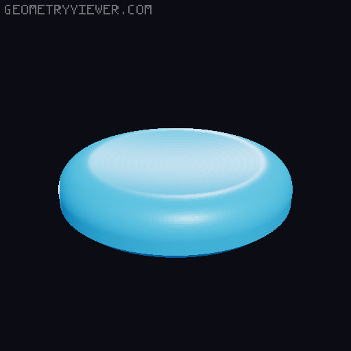 Gear Fidget Toy 05 - The Flat Hexagon With a Spin 3D model thumbnail