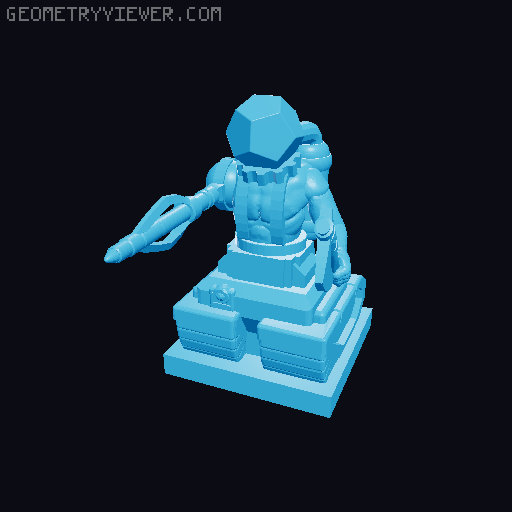 Fantasy - Strange Cultists (enhanced) 3D model thumbnail