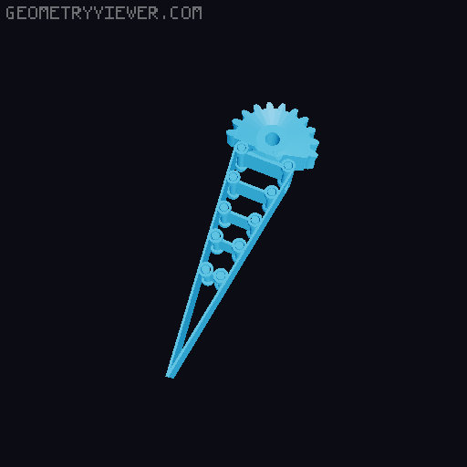 Flexible Gripper 3D model thumbnail