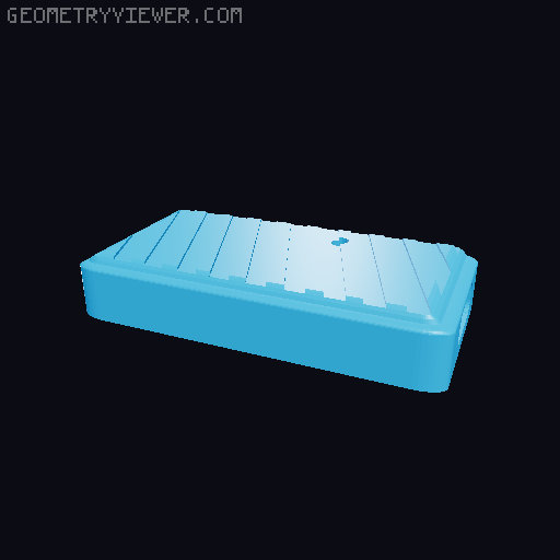 Meshtastic Lilygo T-Deck 10000mAh 3D model thumbnail
